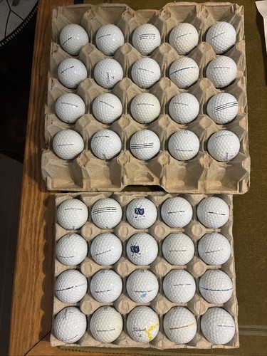 Lot balles golf - 40, titleist