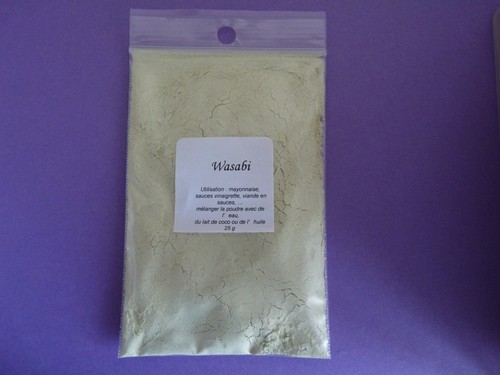 Wasabi appelé aussi - g,