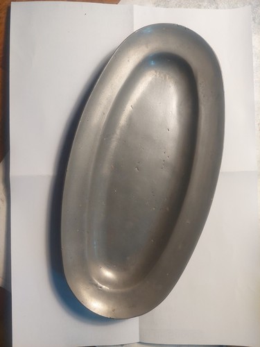 Plat service ovale en - plat,