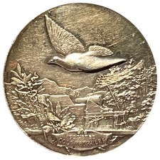 Médaille & Bélière argent