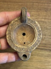 Lampe à huile romaine antique