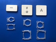 Touche pour clavier Mac sans fil Apple Wireless Keyboard A1255 / A1314 AZERTY FR