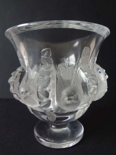 Lalique vase aux oiseaux - lalique,