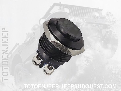 Bouton poussoir momentane - bouton,