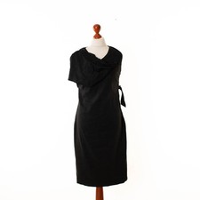 Robe noire sans manches femme