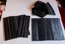 SCALEXTRIC TRI-ANG: LOT ANCIENNES PISTES , RAILS ,ANNÉES 60.