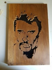 Portrait Johnny Hallyday en