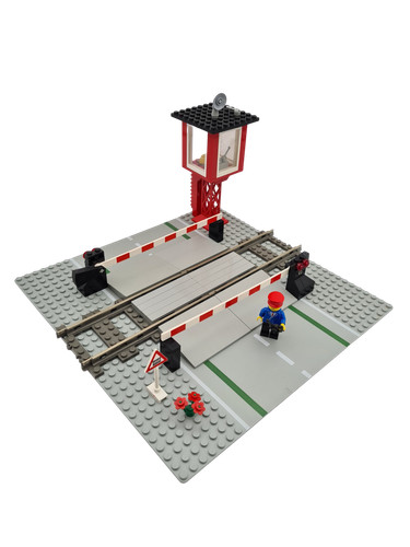 Lego train chemin de - 9v,
