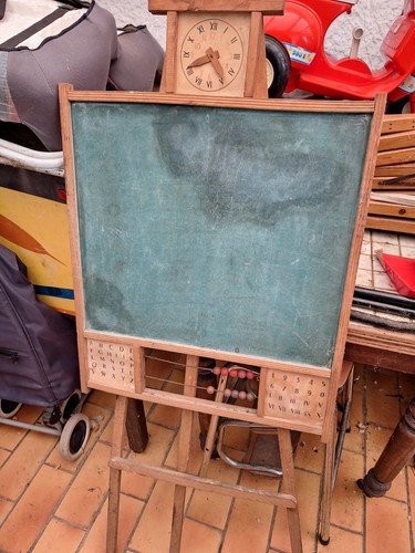 Chevalet bois sur pied tableau