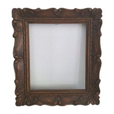 Antique carved wood frame, art deco frame photo or carved painting