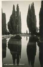 ITALY FRASCATI Villa Falconieri Large Trees with Mirror Effect Card