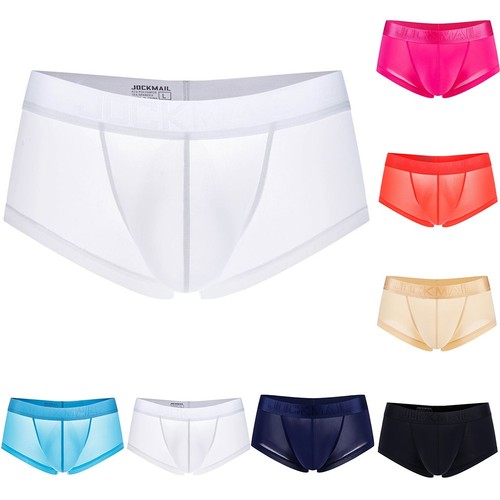 Boxer taille basse transparent