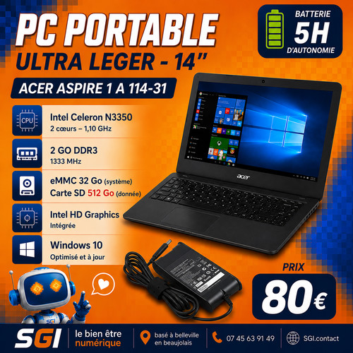 Portable ultra léger - pc,