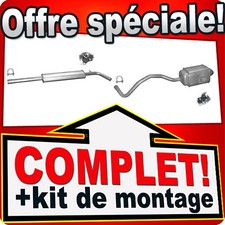 Ligne pot d'échappement pour