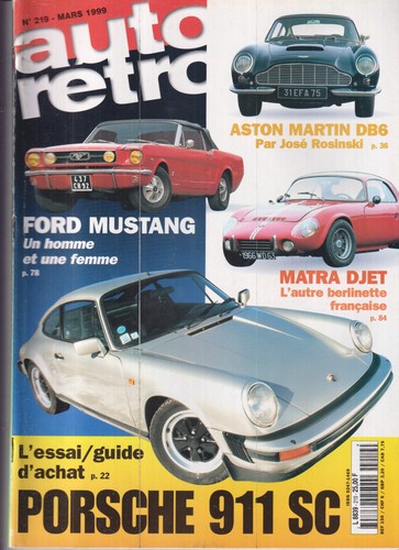Auto retro 219 aston - retro, martin