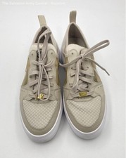 Nike Womens Court Vision Ata CW6536-200 Tan Lace-Up Sneaker Shoes Size 9