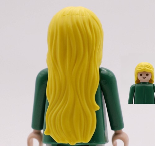 Playmobil perruque blonde - perruque,