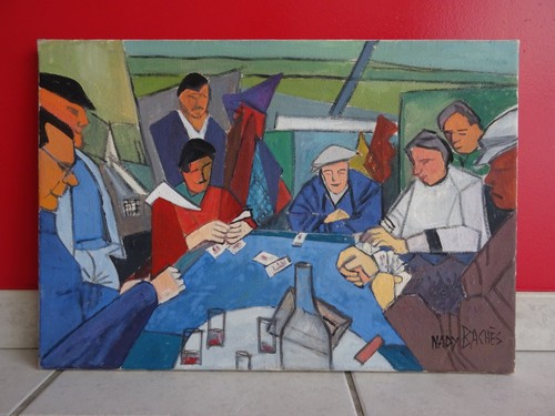 Tableau les joueurs cartes - tableau,