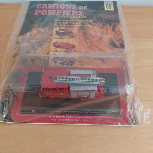 Camion sapeurs pompiers del - sapeurs,