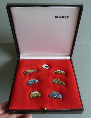 Rare coffret pin renault - coffret, pin's