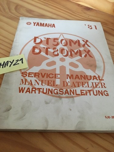 Yamaha dt50mx dt80mx 1981 - yamaha,
