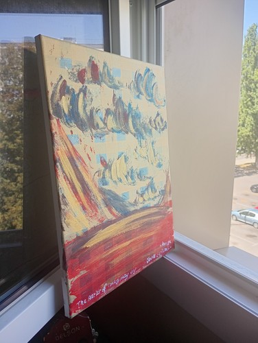 Tableau peinture abstraite