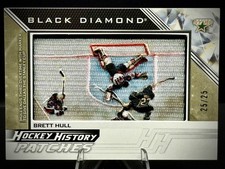 2024-25 Black Diamond Hockey - Brett Hull #HHP-BH - 25/25 (SSP) History Patch