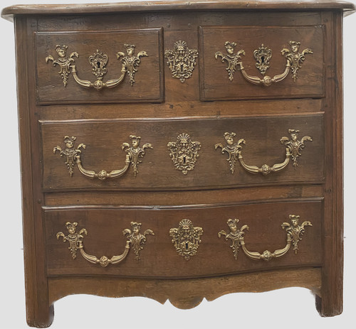 Commode regence noyer - regence, en