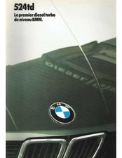 ▄▀▄ Brochure BMW 524td