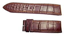 Bracelet De Montre En Cuir Marron Authentique Piaget DMH 22/20mm 74+116mm OEM