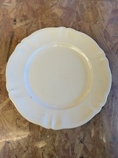 Plat rond porcelaine blanche - plat,