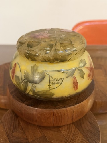 Daum nancy bonbonnière - daum, bonbonnière/boîte