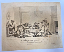 L'APRES-DINEE DES ANGLAIS 1814