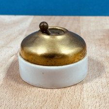 Ancien interrupteur porcelaine