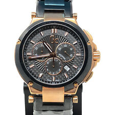 GC Guess Collection Watch Mens Chronograph Swiss Quartz Carbon Fiber OLD STOCK