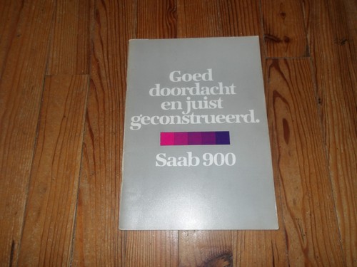 Saab 900 rare dossier - 900,