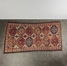 Antique Hand Knotted Wool Rug, Kazakh, Caucasus Cuba, Shirvan, or Kazakh 230x120cm