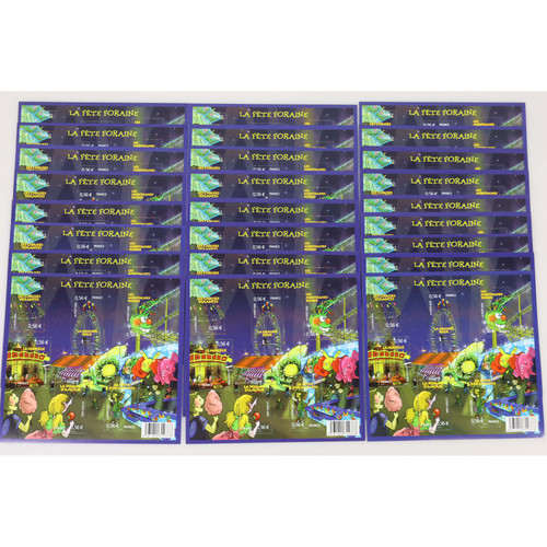 Lot blocs f4378 - 25, fete