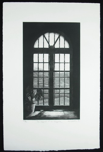 Lithographie signée - , à