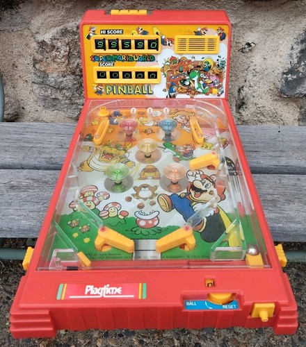 Jeu flipper super mario bros - super,