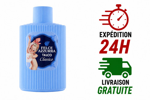 Talc doux 200g felce azzurra - doux,