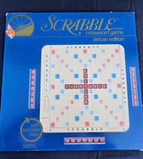 1982 Scrabble Deluxe Edition Turntable Complete Selchow & Righter - Vintage