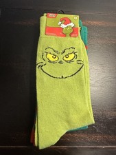 The Grinch Green Socks 2 Pairs