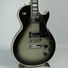 Guitare (Gibson)Custom Shop Les Paul Custom Silver Burst Chrome Hardware USA ...