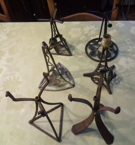 Lot pieds lampe fer - lot, de