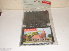 AUHAGEN ( 41 613) 4 PLAQUES DE TOITURES OU PALPLANCHES NEUF SOUS BLISTER  H0