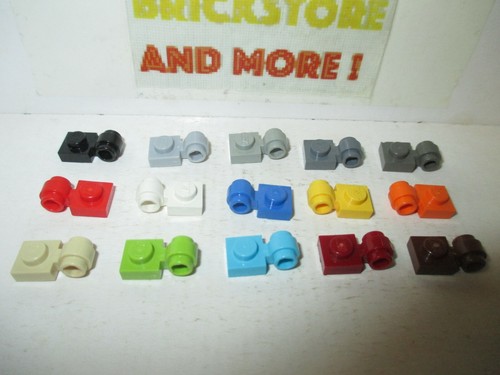 Lego plate plaque 1x1 clip - lego,