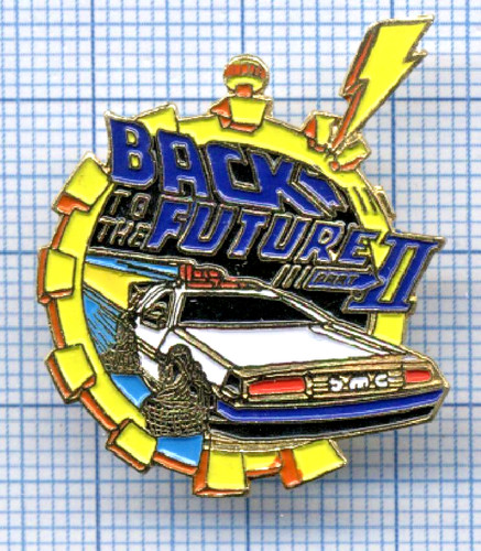 Pin back the future - pin's, to