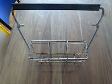 OLD BOTTLE HOLDER CARRIER LOCKER STORAGE ZINC GALVA