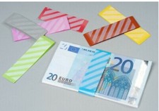 Lot de 25 ganses pour billet (bracelet et liasse) ref devone078